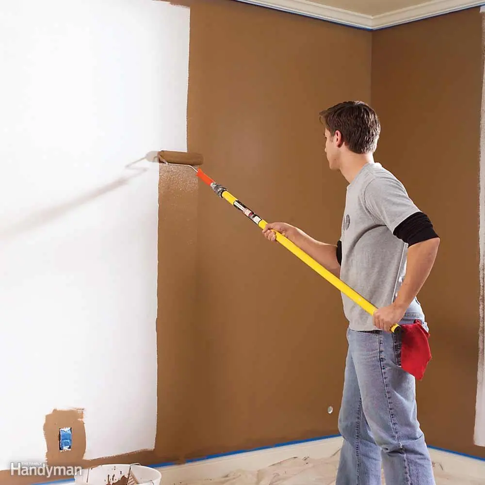 como decorar apartamento alugado com pintura de parede